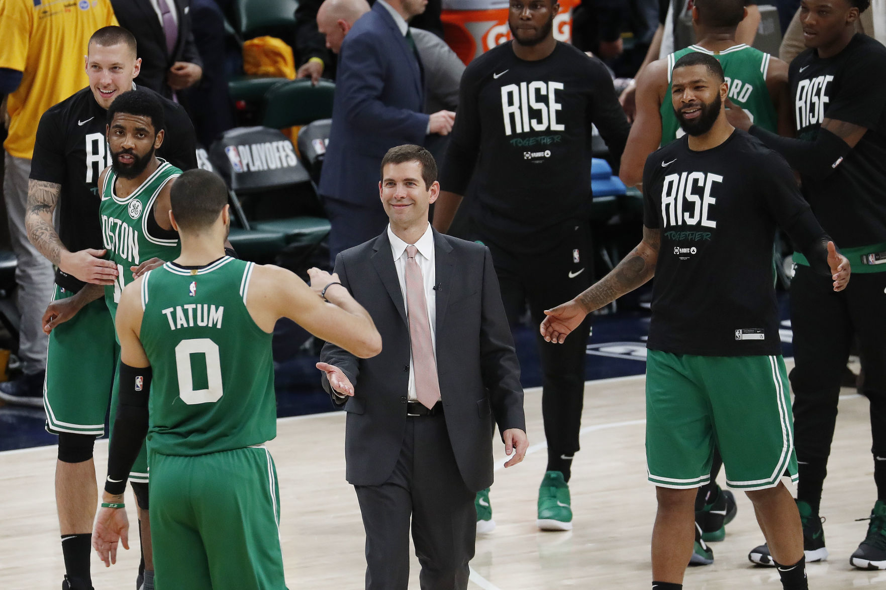 NBA: Playoffs-Boston Celtics at Indiana Pacers